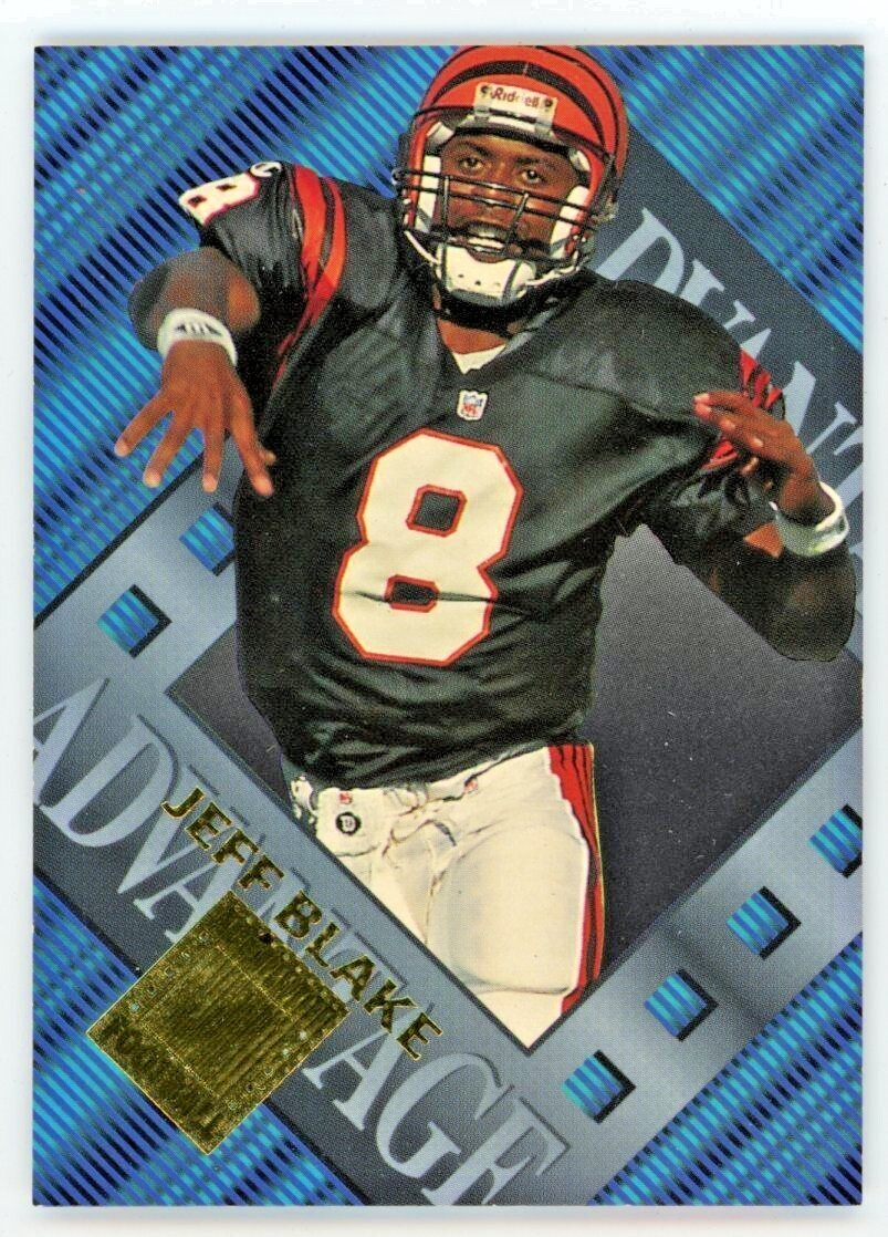 1996 Collector's Edge Advantage Jeff Blake Card #45 Football