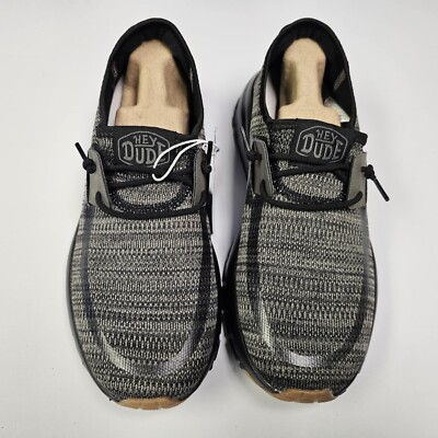 #ad #ad Hey Dude Men#x27;s Sirocco Black Night Shoes NIB 2025 $56.00