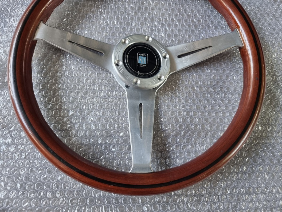 VINTAGE NARDI WOOD STEERING WHEEL MINI austin BMW volk swagen
