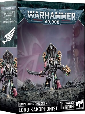 Warhammer 40k - Emperor's Children - Lord Kakophonist - Neu/SEALED