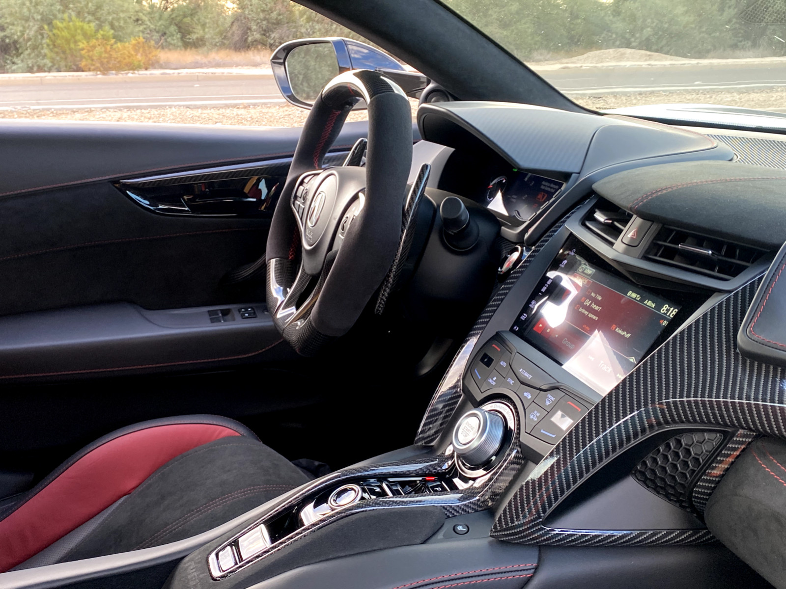 2017+ 2nd gen 17-22 Acura NSX Bespoke OEM Carbon Fiber Extended Paddles