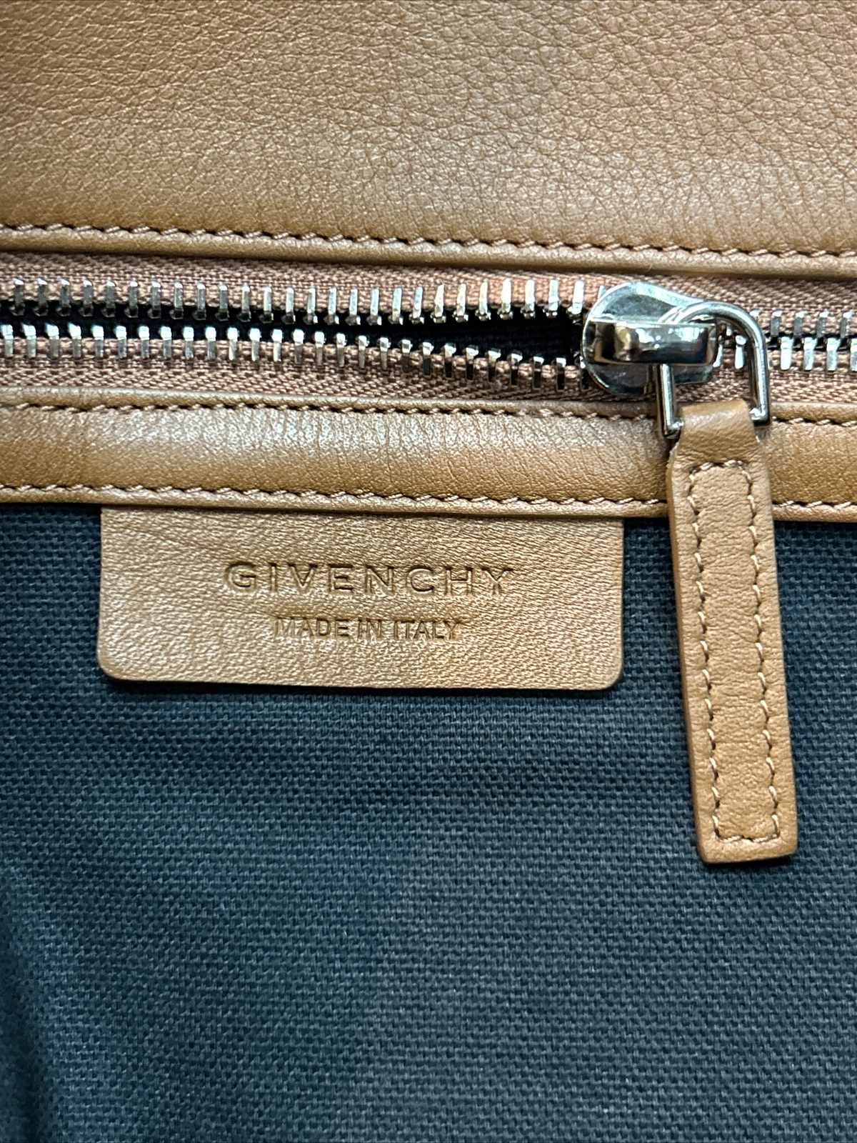 Givenchy Pandora Large Brown Leather Shoulder Bag - image 12