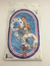 INTEX The Wet Set Swim Pool Ring Vinyl 20inch 51cm Travel 1996 Vintage