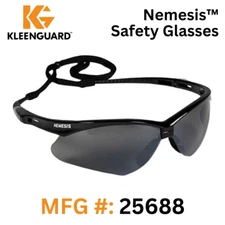 KleenGuard Nemesis Safety Glasses - #25688 - Smoke / Mirror Lenses