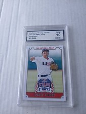COREY SEAGER 2015 PANINI USA ROOKIE PGA 10 GEM MINT DODGERS RANGERS