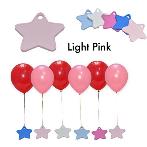Balloon Weights Assorted Colours Helium Balloons Plastic Shape Reusable Item UK - Picture 30 of 54