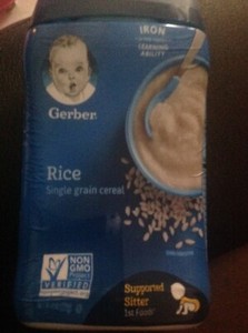 non rice baby cereal