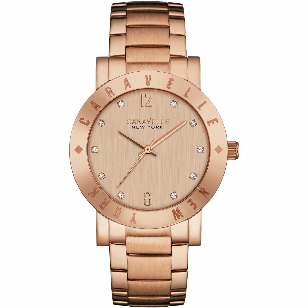 Gold Montre Caravelle New York Homme Ladies Caravelle New York
