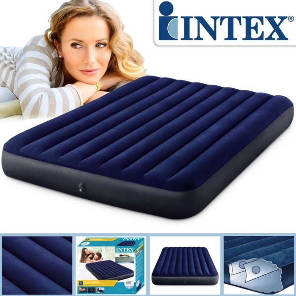 Intex Luftbett GäStebett Luftmatratze Campingbett 64759 Feldbett-image