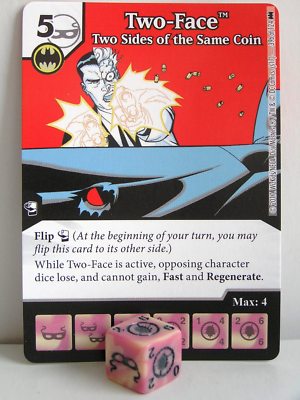Dice Masters - 2x #039 Two-Face Two Sides of the Same Coin - Batman