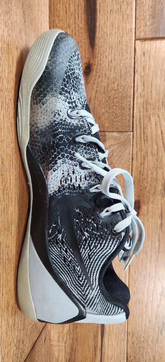 Nike KOBE 9 IX iD Black/Gray Mamba Snake Pattern Basketball 688501