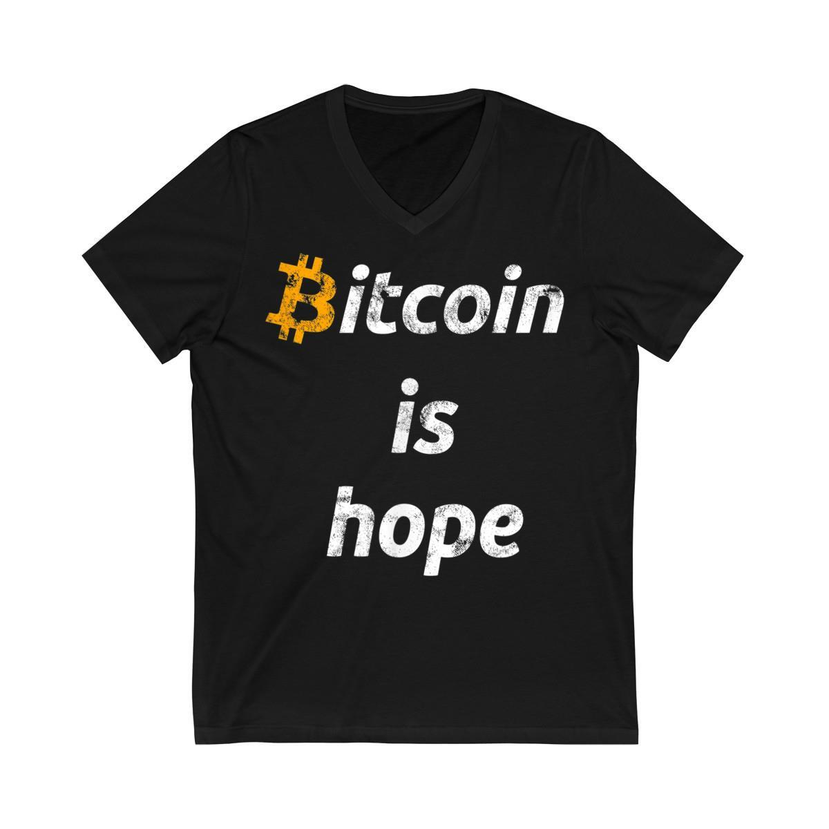 Bitcoin is Hope Vintage T Shirt Men Fashion 2023 Women T Shirt Short Sleeve  NEW | eBay