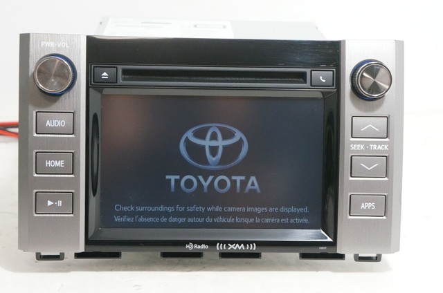 2016 Toyota Tundra CD Player HD XM SATELITE Radio Receiver OEM 86140