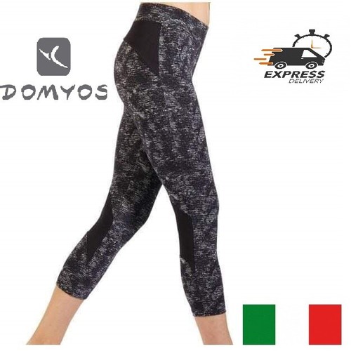 DOMYOS Leggings 7/8 donna fitness Yoga Pilates | eBay