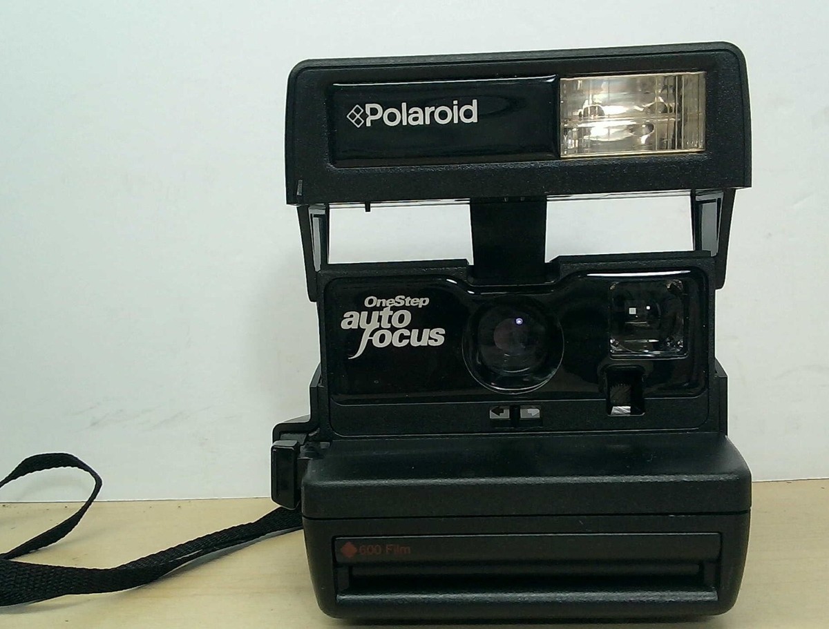Vintage Polaroid Land Camera OneStep Autofocus Instant Film Camera w/Strap  Untes
