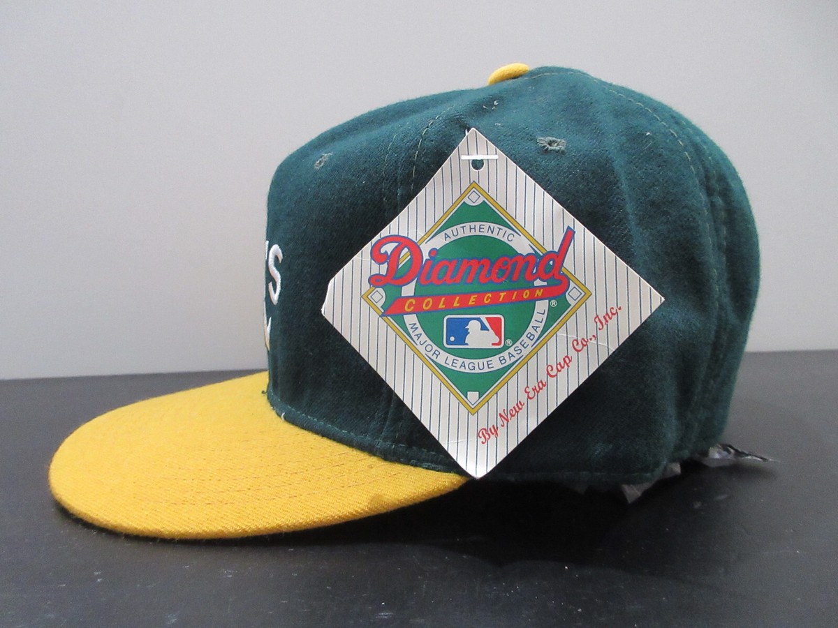 VINTAGE Oakland Athletics A's Hat Cap Fitted Men 7 3/4 Green VINTAGE Oakland Athletics A's Hat Cap Fitted Men 7 3/4 Green