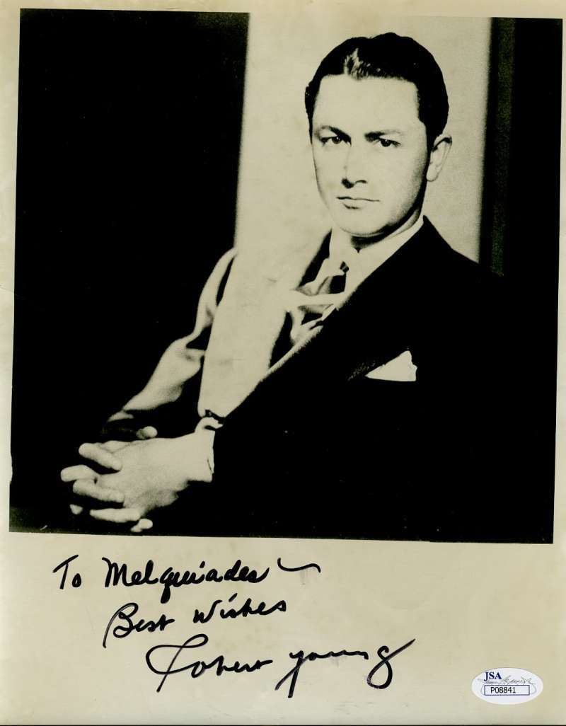 Robert Young Jsa Signed 8x10 Photo Authenticated Autograph