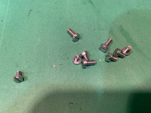 Dual 1019 Vintage Stereo Turntable Parting out - Screws