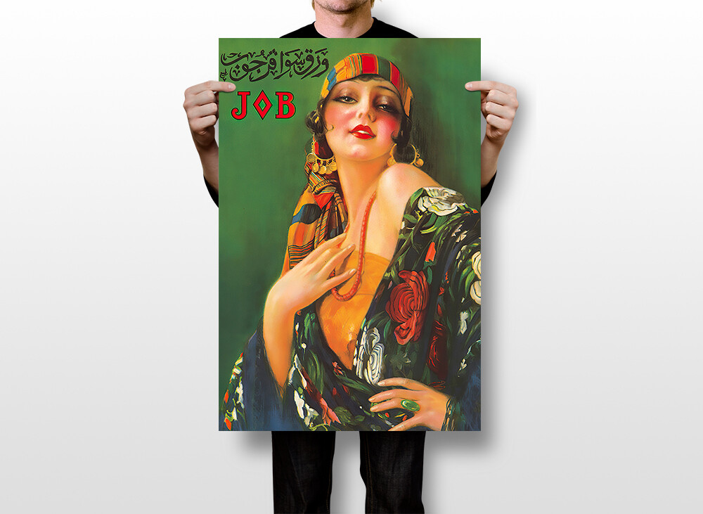 JOB Fashion Lady Gypsy Art Wall Indoor Room Poster - POSTER 20x30