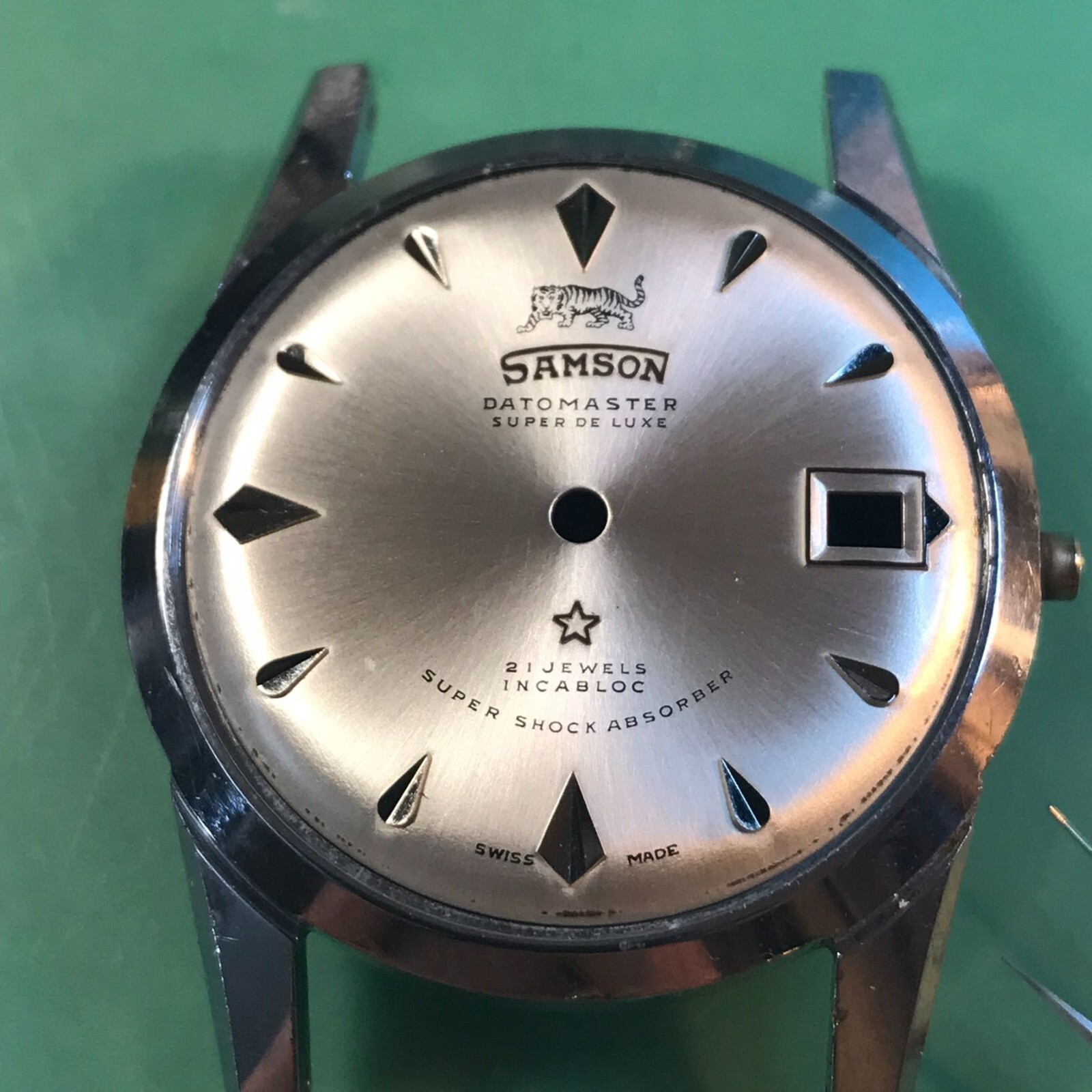 Samson Datomaster Watch Dial Date Window Case w/H… - image 1