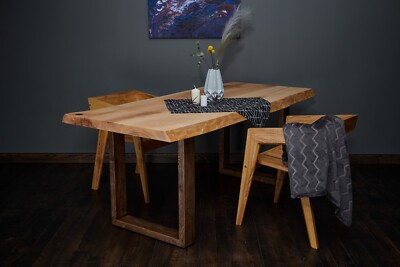 Massivholztisch Esche Wohnzimmertisch Esszimmertisch Echtholztisch Dining Table