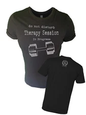 Iron Gods Therapy Session Workout T-Shirt Mens Gym Shirt Gym Outfit Gym Clothing