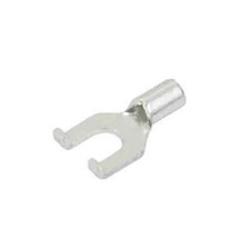 Non-Insulated Flanged Spade Terminal 22-18 Gauge Wire 10 