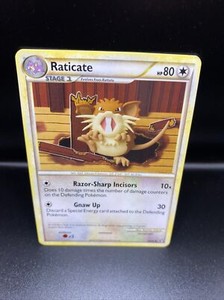 Raticate 34/90 Undaunted Pokemon Card