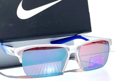 NEW NIKE MAVERICK FREE 20 Matte Clear Frame Road Tint Mirror Sunglass CW7467 975