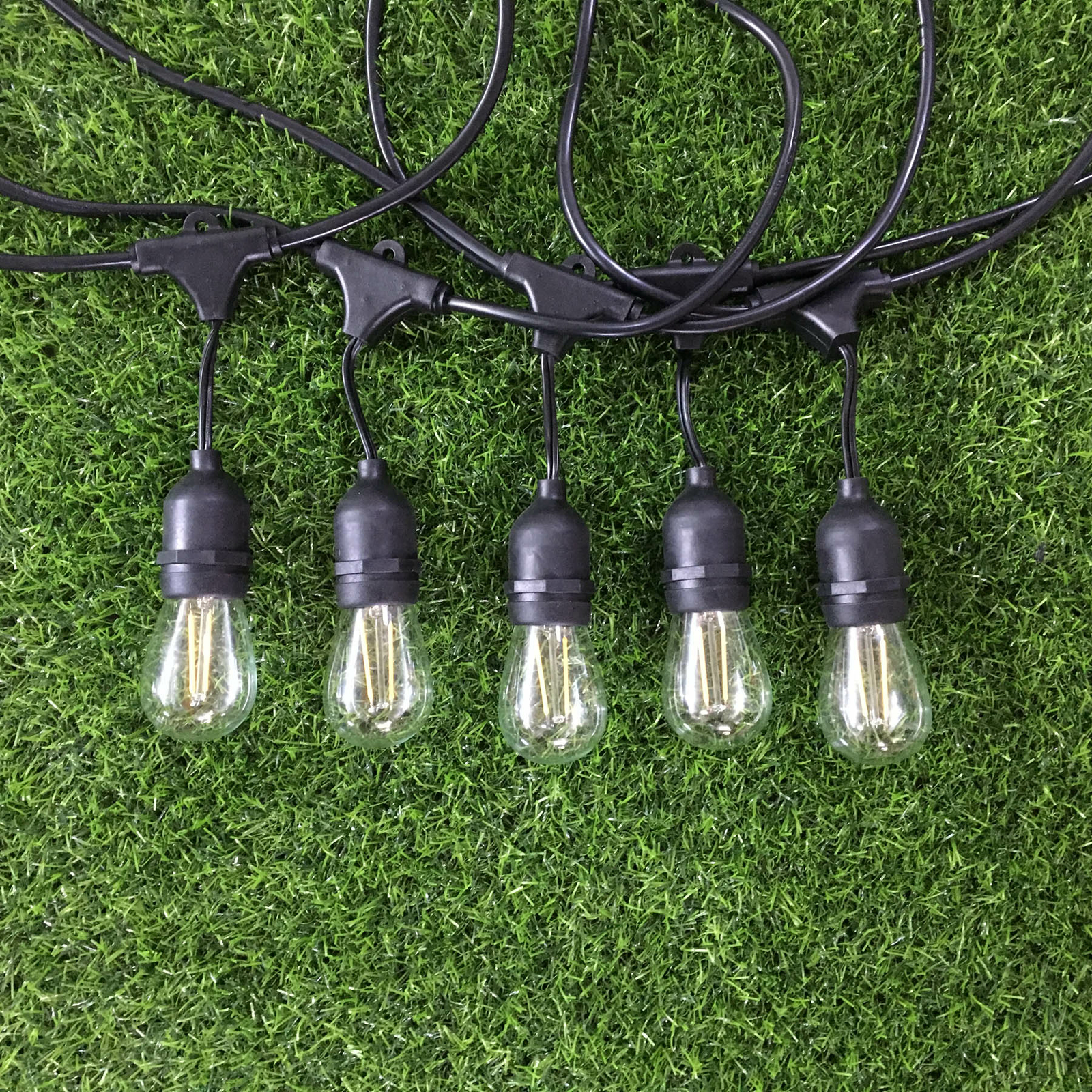 11m/20m S14 LED Outdoor Festoon Lights Premium Heavy Duty Waterproof