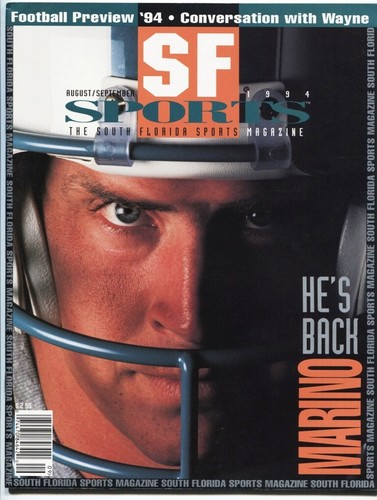 1994 South Florida Sports magazine Dan Marino Miami Dolphins