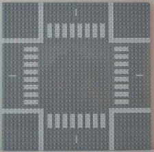 Junction Roadway - 12" x 12" SLAB Lite Baseplate