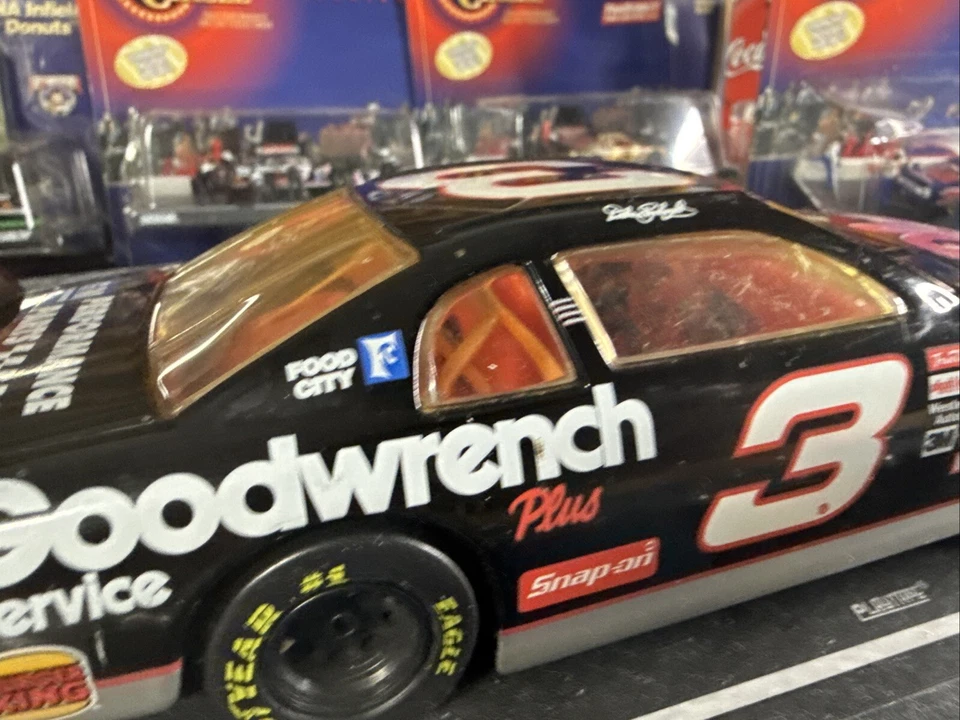 Coche de carreras fundido a presión Dale Earnhardt #3 1998 negro Monte Carlo Foto 4 de 4