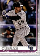 2019 Topps Series 2 #417 Noel Cuevas RC - Rockies Rookie