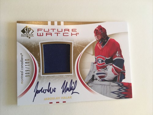 Jaroslav Halak [Autograph] #223 2007 SP Authentic card