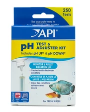 API pH Test and Adjuster Kit Fresh Water 250 tests correct pH on the spot