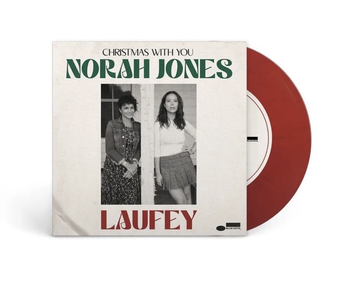 新品 限定Red盤 Norah Jones Laufey Christmas Christmas with You- Laufey and Norah Jones Red Vinyl