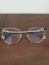 Furla VFU294 COL0301 135 - Women s Black Full Rim Cat Eye Glasses Frames