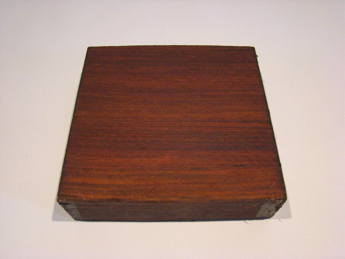 Planche De Bois Exotique Cocobolo SaraiFo - 62x21,5x5cm - Brute De Sciée - Durable