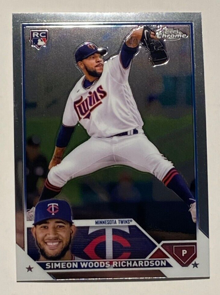 2023 Topps Chrome Baseball #173 SIMEON WOODS RICHARDSON RC
