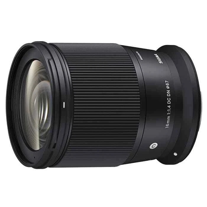 SIGMA Contemporary 16mm F/1.4 DC DN Lens for Canon RF / APS-C mirrorless camera - Image 2 of 3