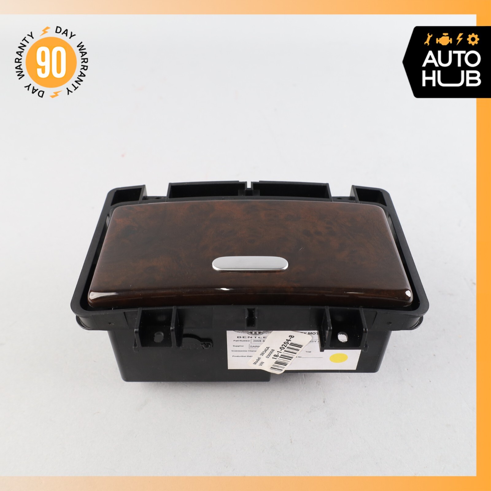 03-13 Bentley Continental GT GTC Front or Rear Center Console Ashtray OEM 73k