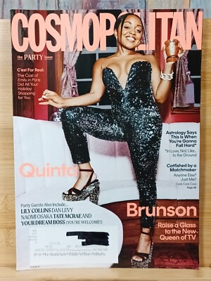 Cosmopolitan Magazine ISSUE 8 The Party Issue Quinta Brunson