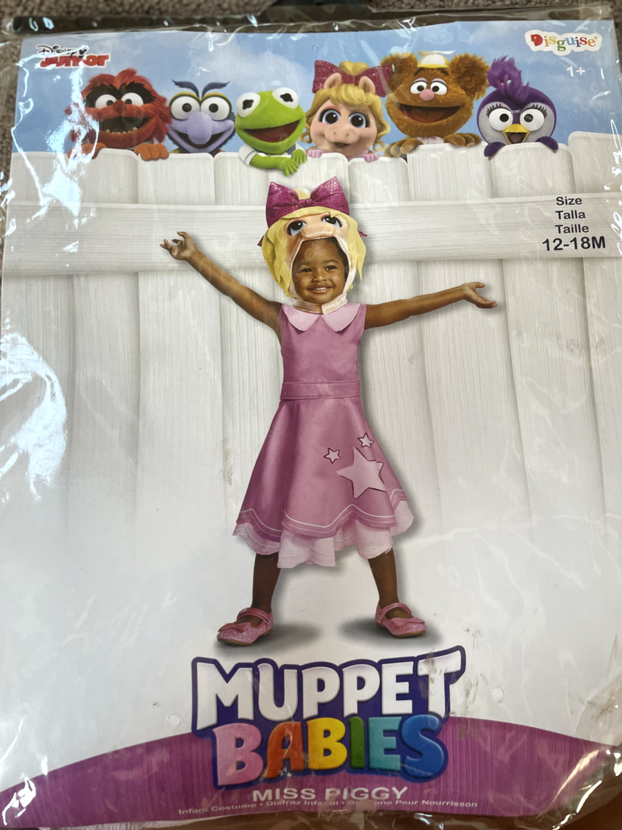 Costume Child Toddler and Infant Muppet Babies Miss Piggy 12-18