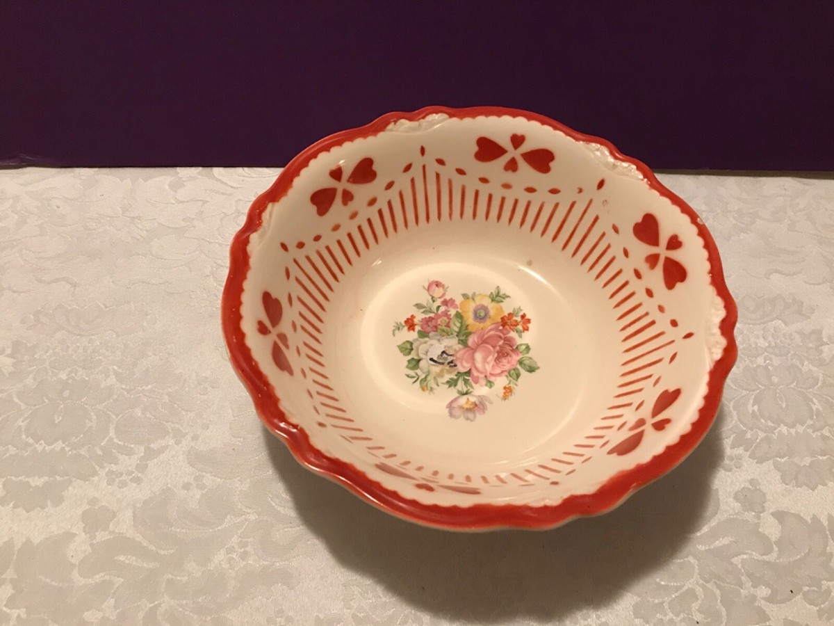 Virginia Rose Homer Laughlin China Bowls Vintage HOMER LAUGHLIN