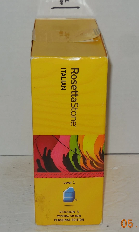 ROSETTA STONE Italian Version 3 Level 1 Italian Language Learning CD Software - Image 2 of 4