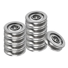 10pcs 603 U Groove Ball Bearing 3x10x3mm Shielded Pulley Wheel Rolling Bearing