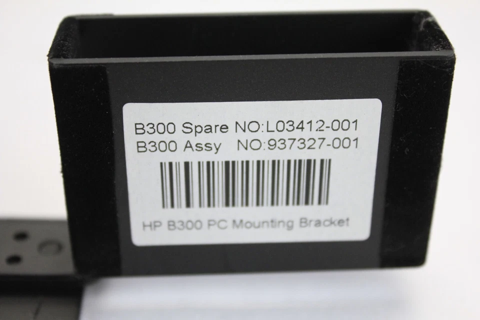 HP B300 mini PC Mounting Bracket Mount Plate 2DW53AA 937327 L03412 w/Screws - Image 2 of 4