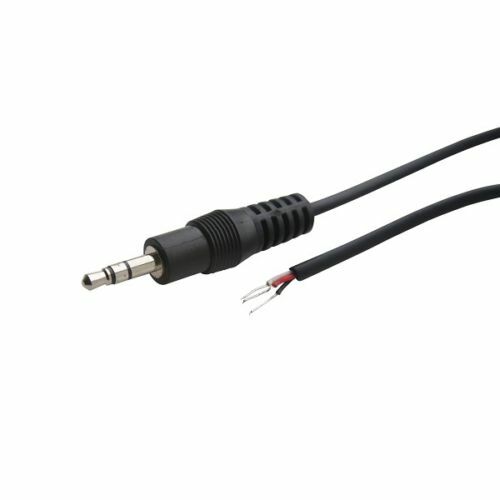 Stereo Plug to Bare Wires Jack Audio Lead Headphone
