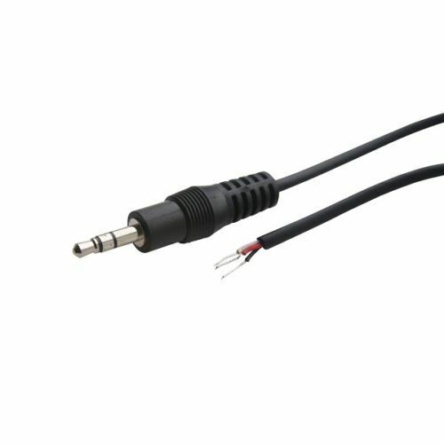 3.5mm Stereo Plug to Bare Wires 1.5m Jack Audio Lead Headphone Cable Replacement - Picture 1 of 2